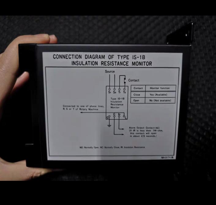 TOYO KEIKI IS-1B IS-1B 1MΩ 100-115V AC 50 60Hz 2 5