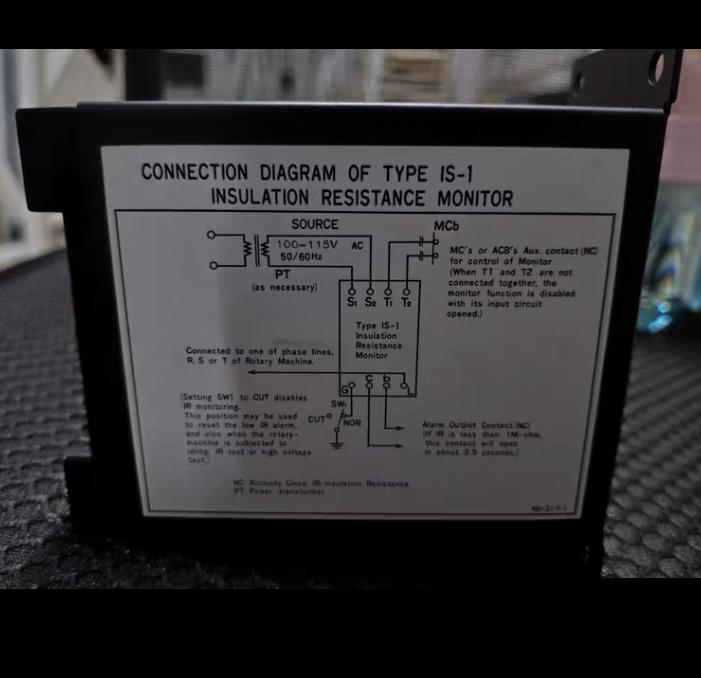 TOYO KEIKI IS-1 IS-1 1MΩ 100-115V AC 50 60Hz 2 5