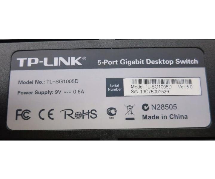 TP-LINK TL-SG1005D 5-Port