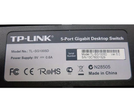 TP-LINK TL-SG1005D 5-Port