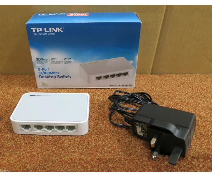 TP-Link 5-Port TL-SF1005D 1730502038 100Mbps
