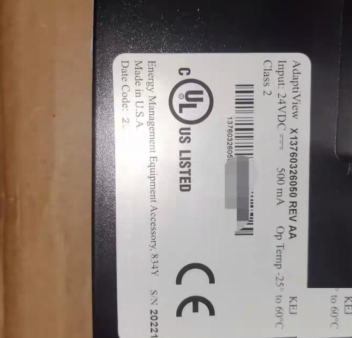 TRANE TD12 MOD02664 24VDC 500mA Symbio800 X13760539001
