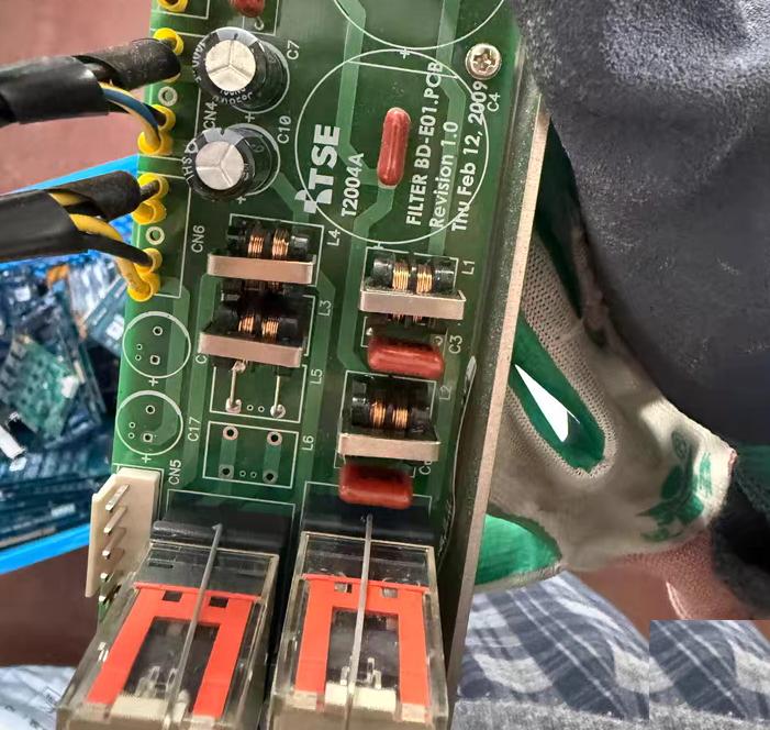 TSE T2004A FILTER BD-E01 PCB