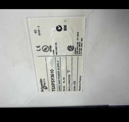 TSXPSY3610 1TSXP572634M 1TSXAEY1600 1TSXDEY64D2K 1