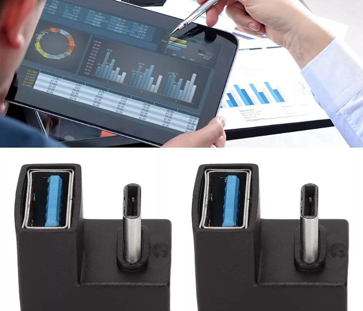 Tablet Mobile Phone U Shape Adapter USB 3 1 C Male to USB 3 0 A Female Extender