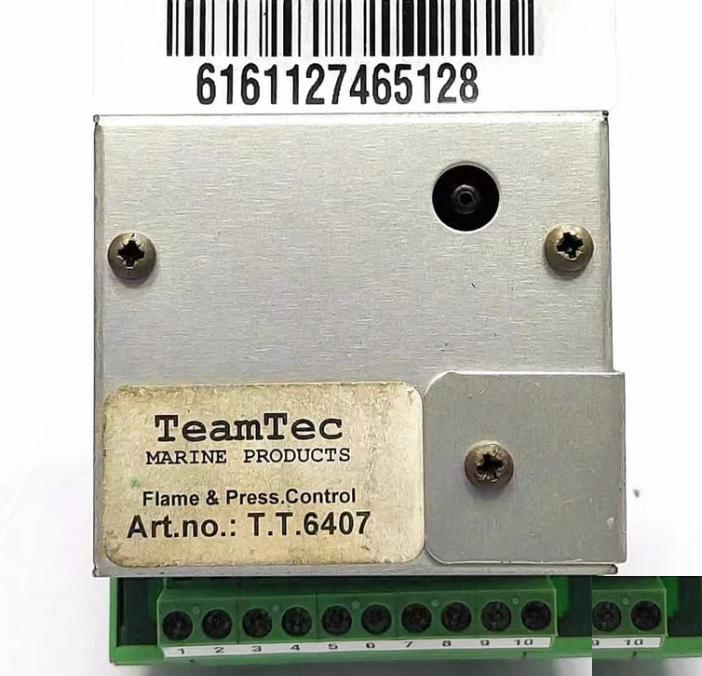 TeamTec Marine Products T T 6407 Flame Press Control 201096-B