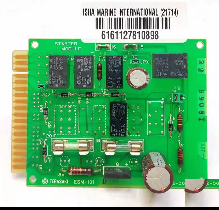 Terasaki ESM-101 D Starter Module PCB Card K 87Z 2-00ID