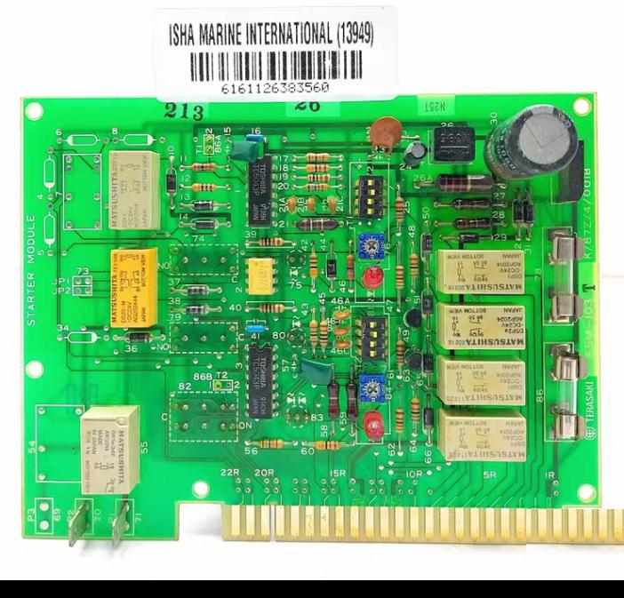 Terasaki PCB Card Starter Module ESM-103 K 87Z 4 001B