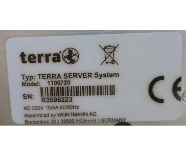 4-Core E3-1245v2 1100720 32GB 900GB LTO4 WS2012