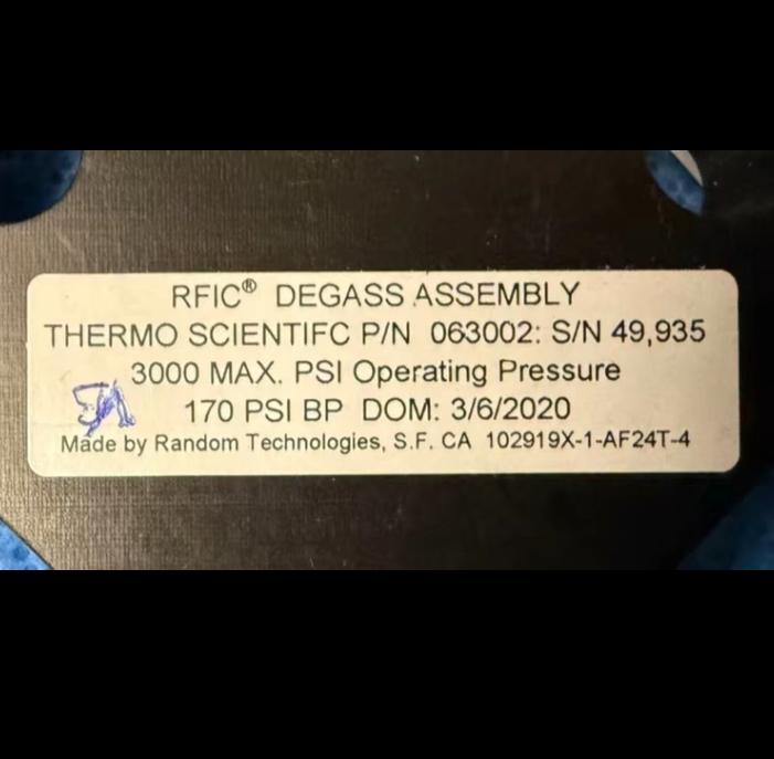 Thermo Scientific 063002 RFIC DFS Dionex ICS
