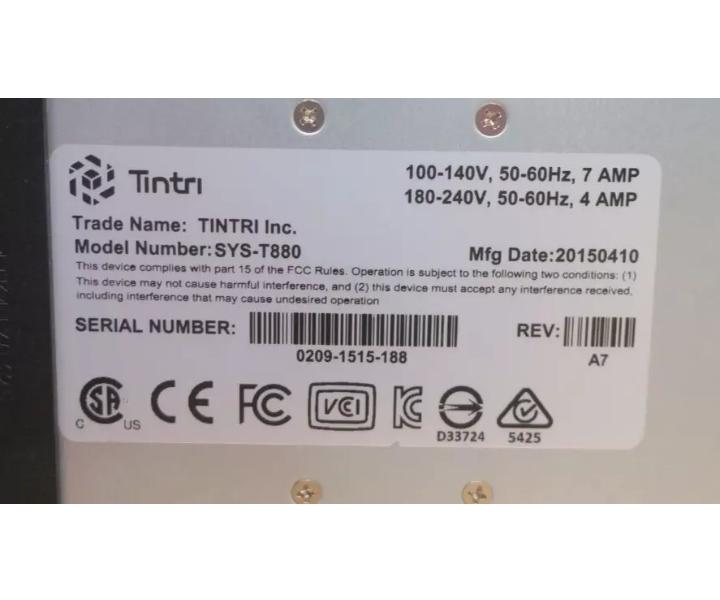 SYS-T880 E5-2670v2 T880 128GB