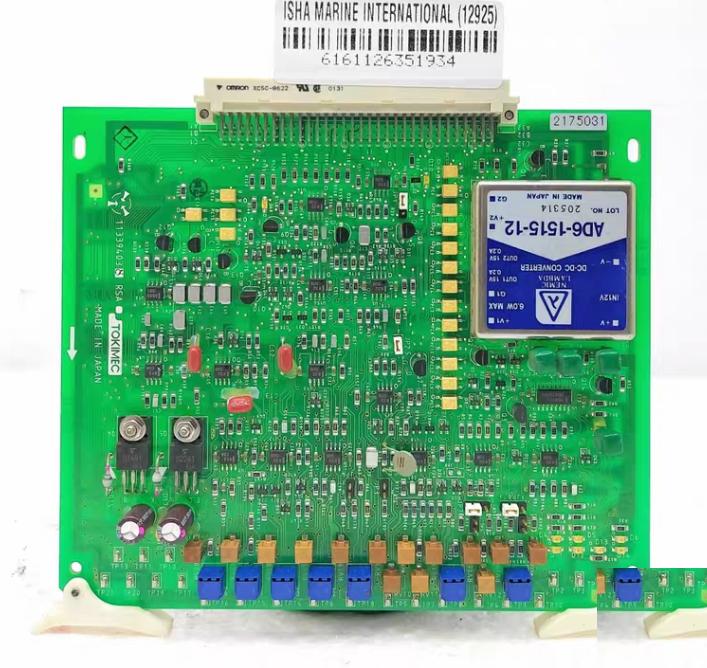 Tokimec 113394038 PLC CIrcuit Board