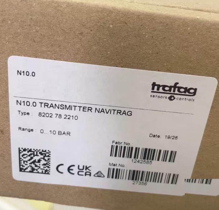 Trafag 8202 78 2210 0-10bar IP65 12-34VDC 4-20mA