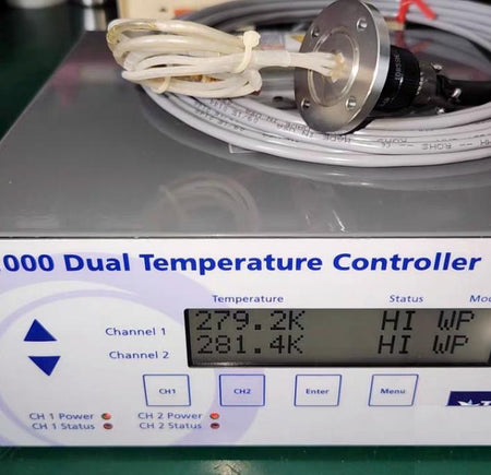 Trillium E1000 Dual Temperature Controller 110V 220V ⚠️ CTI 8043459G001 Austin 310 320 350 lakeshore 211 SI 1901