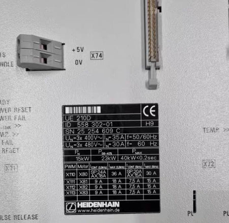 UE 210D 558302-01 Heidenhain