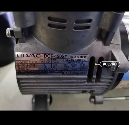 ULVAC DOP-120SY 200V 120L min 8kPa 1