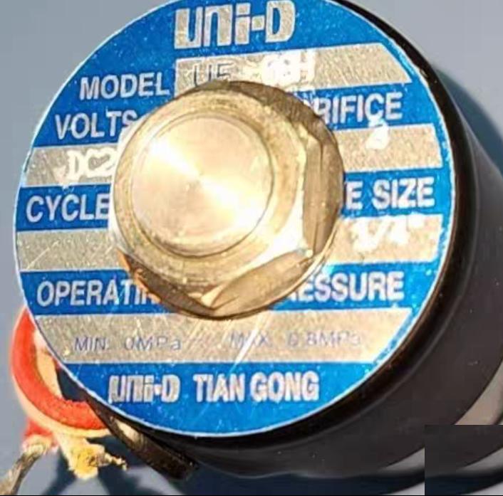 UNI-D UF-08H Orifice 3mm Port Size 1 4 FNPT 24DVC 2