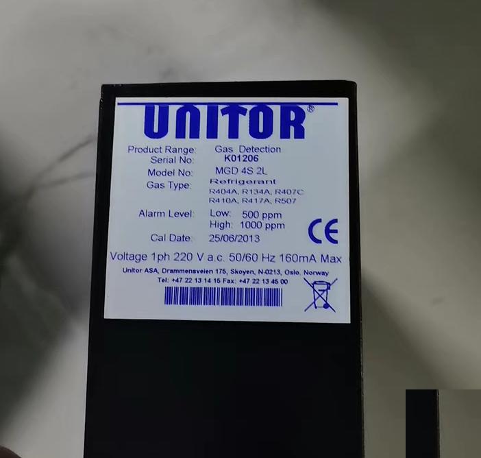 UNITOR MGD 4S 2L K01206 R404A R134A R407C R410A R417A R507 CE 220V