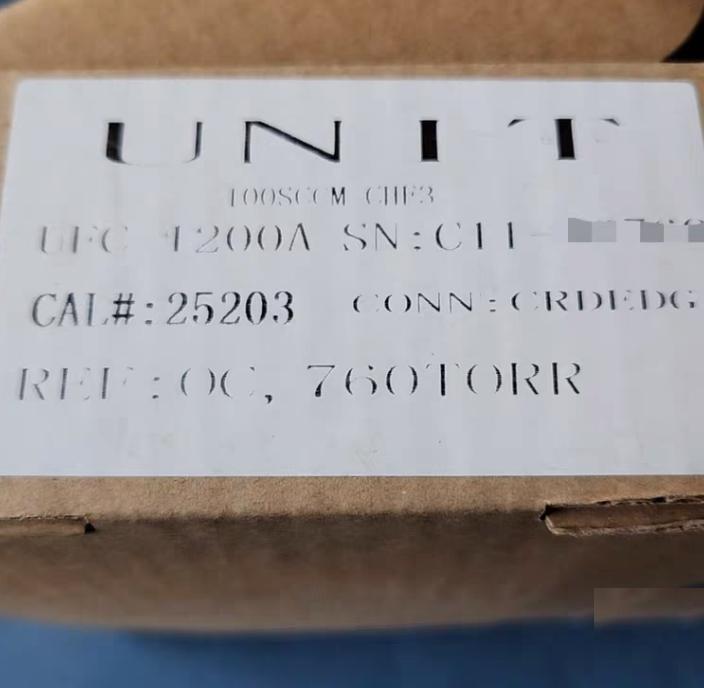 UNIT UFC-1200A 100SCCM CHF3 1