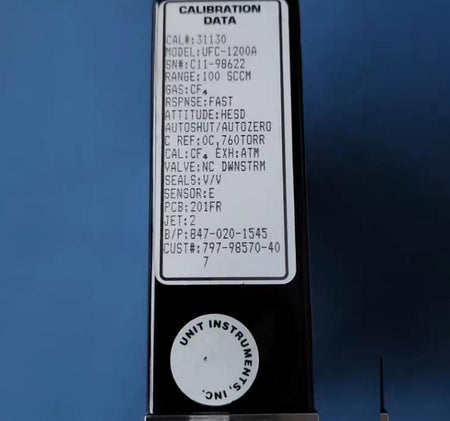 UNIT UFC-1200A 100 SCCM CF4 1