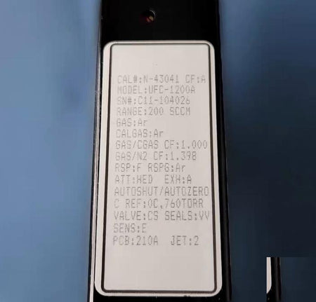 UNIT UFC-1200A 200 SCCM Ar 1