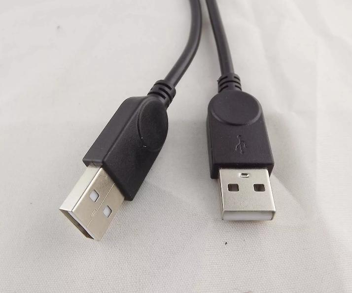 USB 2 0 A 1 Female To 2 A Male Y Splitter Data Charge Power Extension Cord Cable