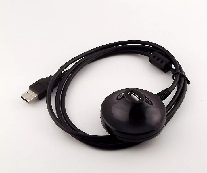 USB 2 0 A Male to A Female Adapter Cradle Base Docking Stand Extension Cable 5ft