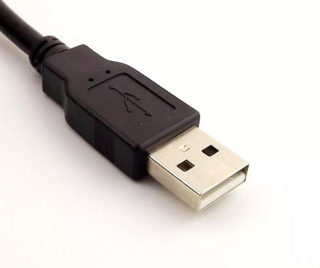 USB 2 0 A Male to B Male Date Cable w Screw Panel mount for Printer Scanner 3m
