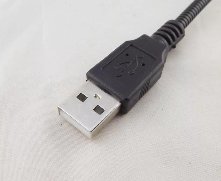 USB 2 0 A Male to Female Extension Data Charging Cable flexible Cord Black 1FT