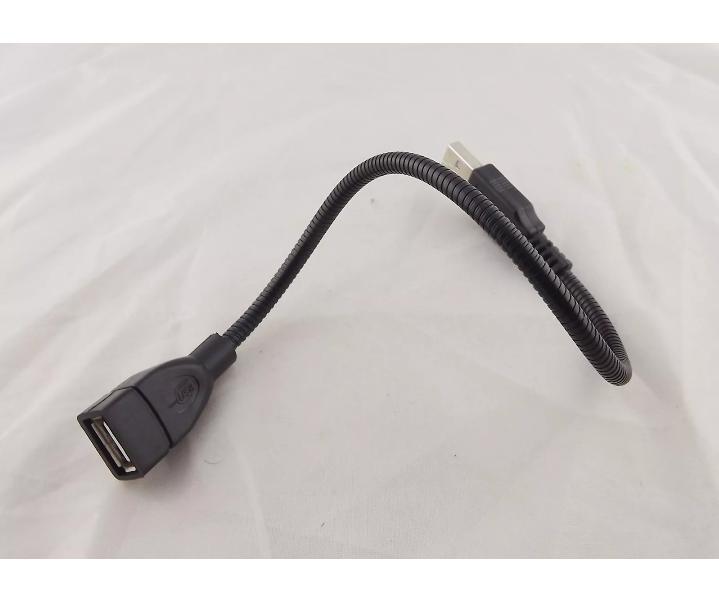 USB 2 0 A Male to Female Extension Data Charging Cable flexible Cord Black 1FT