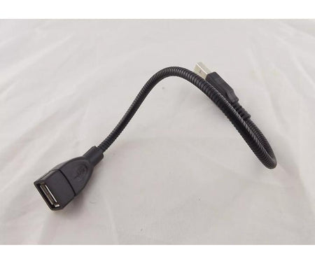 USB 2 0 A Male to Female Extension Data Charging Cable flexible Cord Black 1FT
