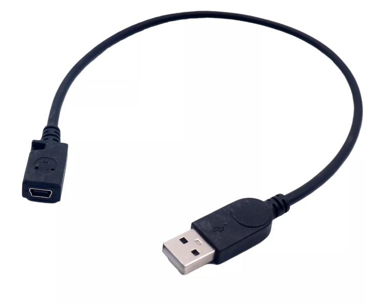 USB 2 0 A Male to Mini USB 5 Pin Female Data Charger Adapter Cable for GPS MP3