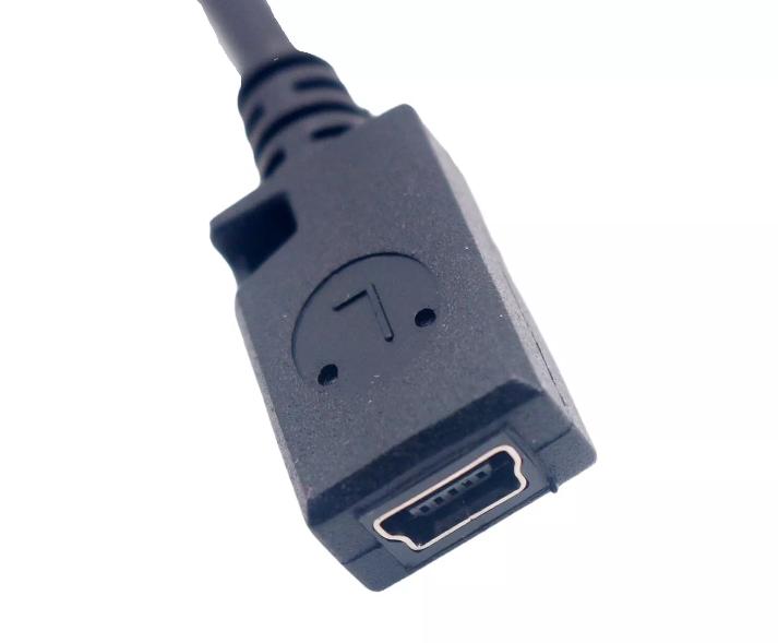 USB 2 0 A Male to Mini USB 5 Pin Female Data Charger Adapter Cable for GPS MP3