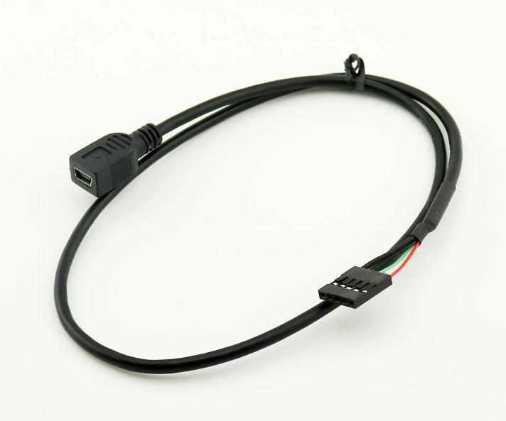 USB 2 0 Mini 5 pin Female to Dupont 5 Pin Female Header Motherboard Cable 1 5ft