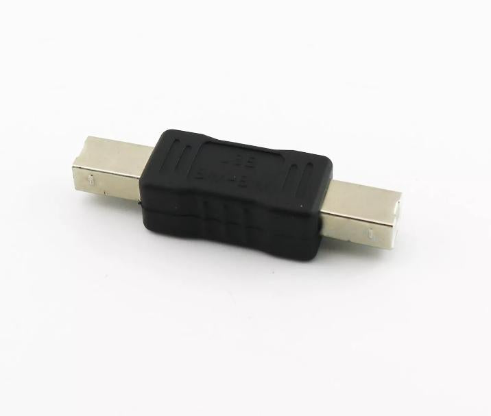 USB 2 0 Type B Male Plug to USB B Male Printer Port Converter Adapter Straight