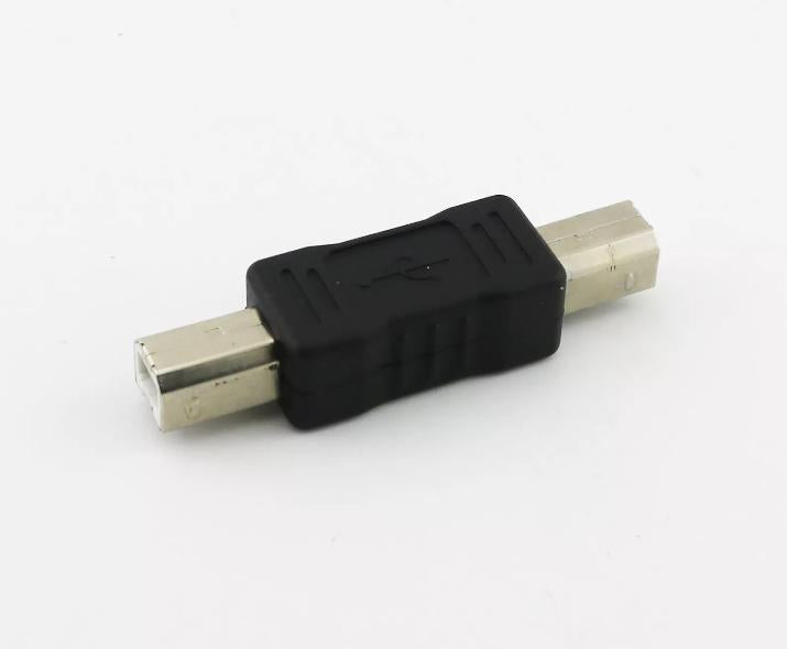 USB 2 0 Type B Male Plug to USB B Male Printer Port Converter Adapter Straight