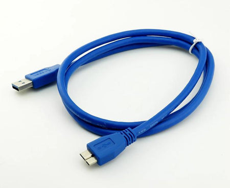 USB 3 0 A Male to Micro USB B Male Data Sync Transfer Charger Cable HDD Disk 3FT