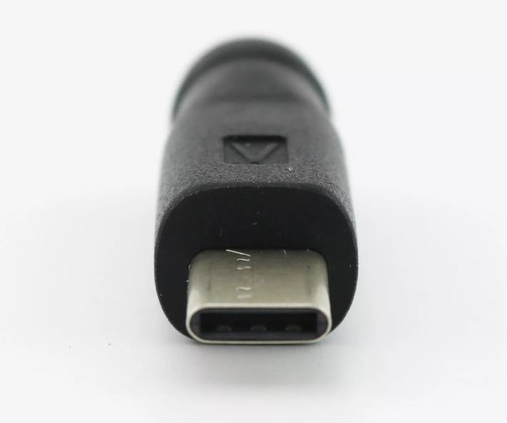 USB 3 1 Type C Male Plug to 5 5mm x 2 1mm Female DC Power Jack Adapter Connector