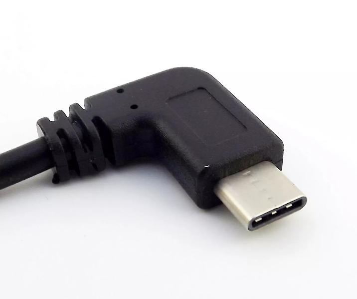 USB 3 1 Type C Male Right Angle to Mini USB Female Jack Charge Data Sync Cable