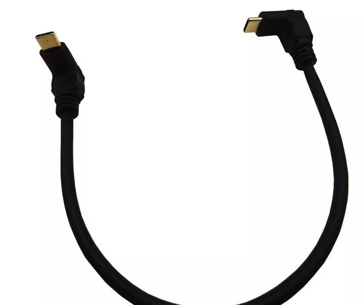 USB 3 1 Type C Male to C Male UP Down Angle Charger Data Adapter Connector Cable