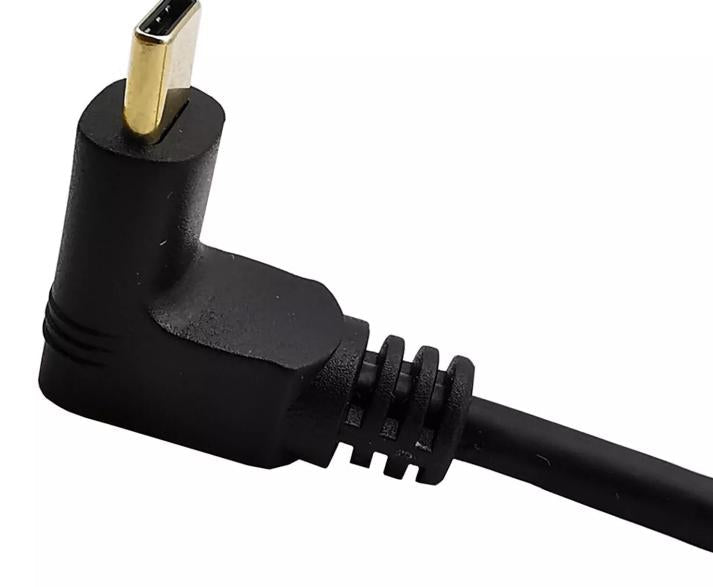 USB 3 1 Type C Male to C Male UP Down Angle Charger Data Adapter Connector Cable