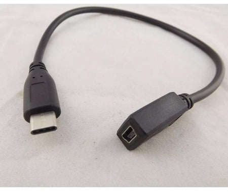 USB 3 1 Type C Male to Mini 5 Pin USB 2 0 Female Data Charger Sync Adapter Cable