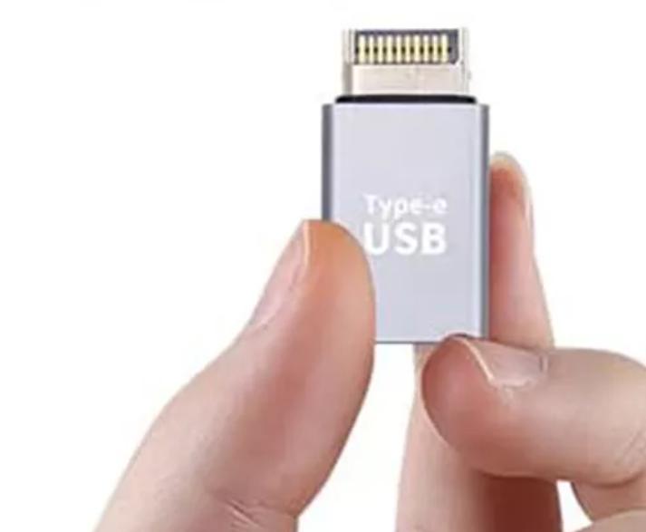 USB 3 1 Type E Male to USB 3 0 Female Front Panel Header Data Converter Adapter