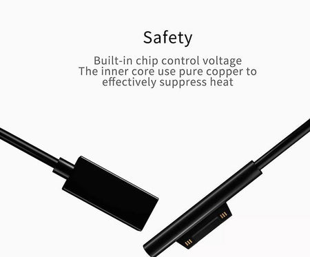 USB C PD Charging Connector Power Adapter Cable for Microsoft Surface Pro 3 4 5