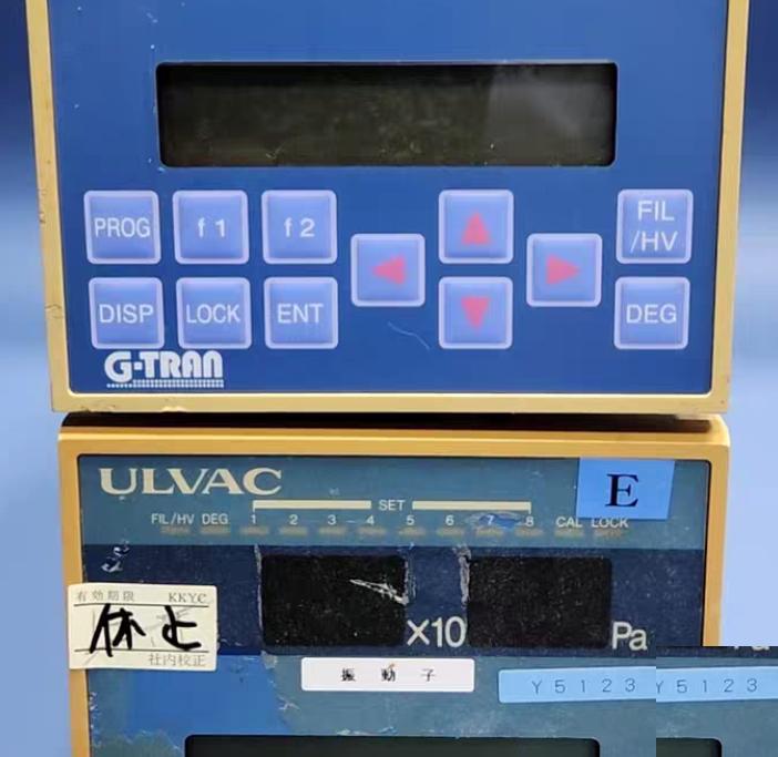 Ulvac G-Tran IM1R1 SP1 SC1 SH2 SW1-1P PIRINI C COLD CATHODE H Hot Cathode T Triode Ion Gauge