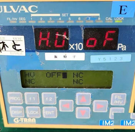 Ulvac G-Tran IM2R1 110AC SP1 SC1 SH2 SW1-1P PIRINI C COLD CATHODE H Hot Cathode T Triode Ion Gauge