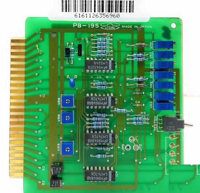 Utsuki PB-195 PLC Circuit Board 13748