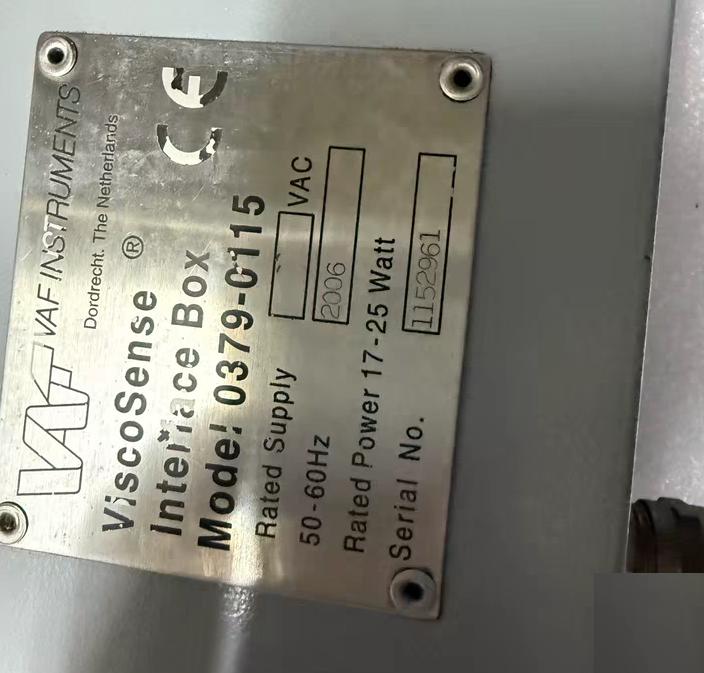 VAF INSTRUMENTS 0379-C115100-230VAC 50 60Hz