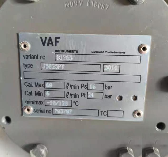 VAF J5025PT J5025PT 60 l min 16 l min 16bar -10 120℃