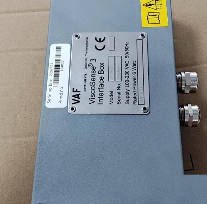 VAF ViscoSense 3 Interface Box 0279-0112 100-230VAC 50 60Hz 6W